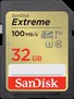 SanDisk Extreme R100/W60 SDHC 32GB, UHS-I U3, Class 10