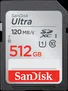 SanDisk Ultra R120 SDXC 512GB, UHS-I U1, Class 10