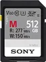 Sony SF-M Series R277/W150 SDXC 512GB, UHS-II U3, Class 10