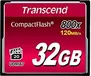 Transcend 800x R120/W60 CompactFlash Card 32GB