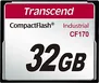 Transcend Industrial 170x R90/W60 CompactFlash Card 32GB