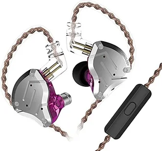 KZ ZS10 Pro з мікрофоном purple