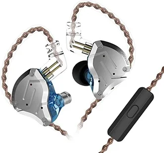 KZ ZS10 Pro з мікрофоном blue