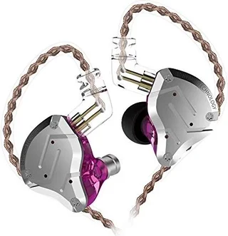 KZ ZS10 Pro без мікрофона purple