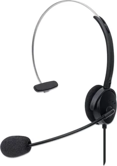 Manhattan Mono On-Ear USB headset