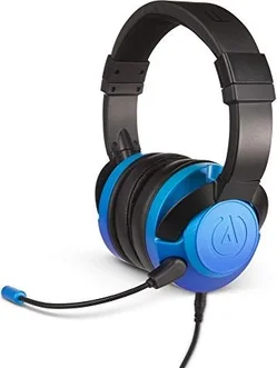 PowerA fusion wired Gaming headset sapphire blue