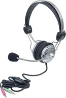 Manhattan stereo headset silver