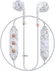 Happy Plugs Earbud Plus wireless II white Marble