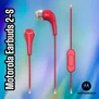 Motorola Earbuds 2s red