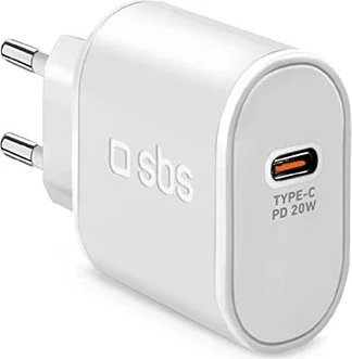 SBS Mobile 20W Power Delivery Charger white