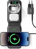 INIU I222 3-in-1 бездротова Ladepad and pedestal black