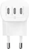 Belkin BoostCharge USB-C charger з three connectors and PPS (67W) white