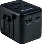 Verbatim UTA-02 universal Reiseadapter black