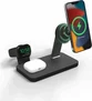 mophie Snap+ 3-in-1 бездротова зарядка Stand black