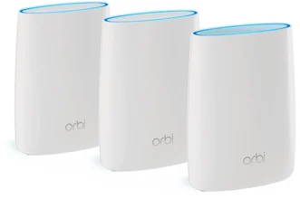 Netgear Orbi RBK53S, Router and 2x satellite set, incl. Netgear Armor, 3er-Bundle