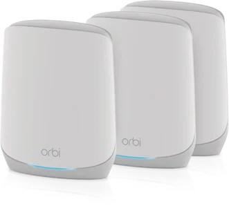 Netgear Orbi Wi-Fi 6, 760 series, AX5400, RBK763S, Router and 2x satellite set, 3er-Bundle